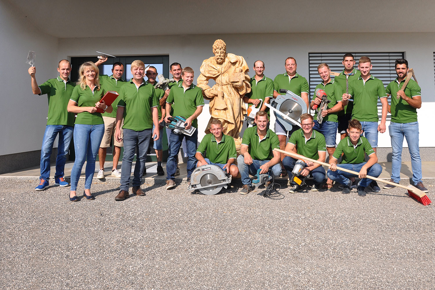 Das Team von Holzbau Amering